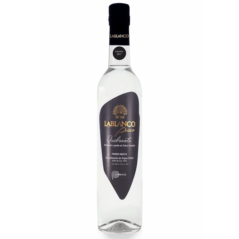 Pisco Quebranta La Blanco Botella 500 mL