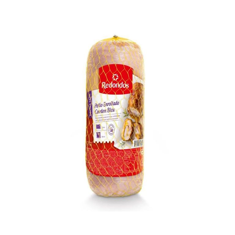 Enrollado de Pollo Cordon Bleu Redondos Empaque 1.3 Kg
