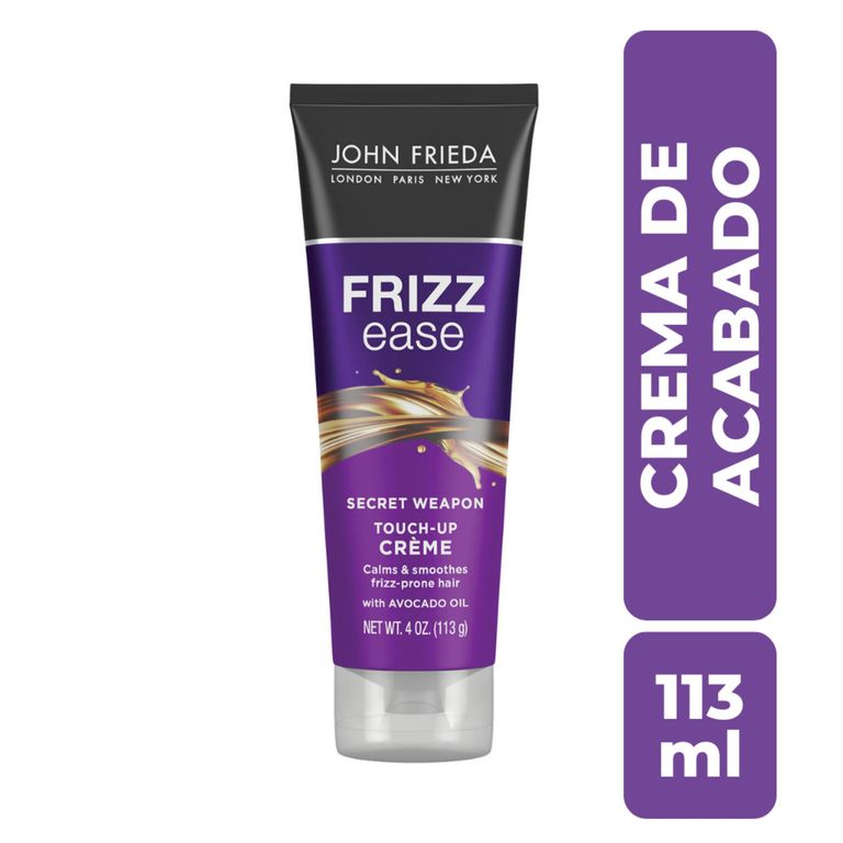 Crema Capilar John Frieda Acabado Arma Secreta Frizz Envase 113 g