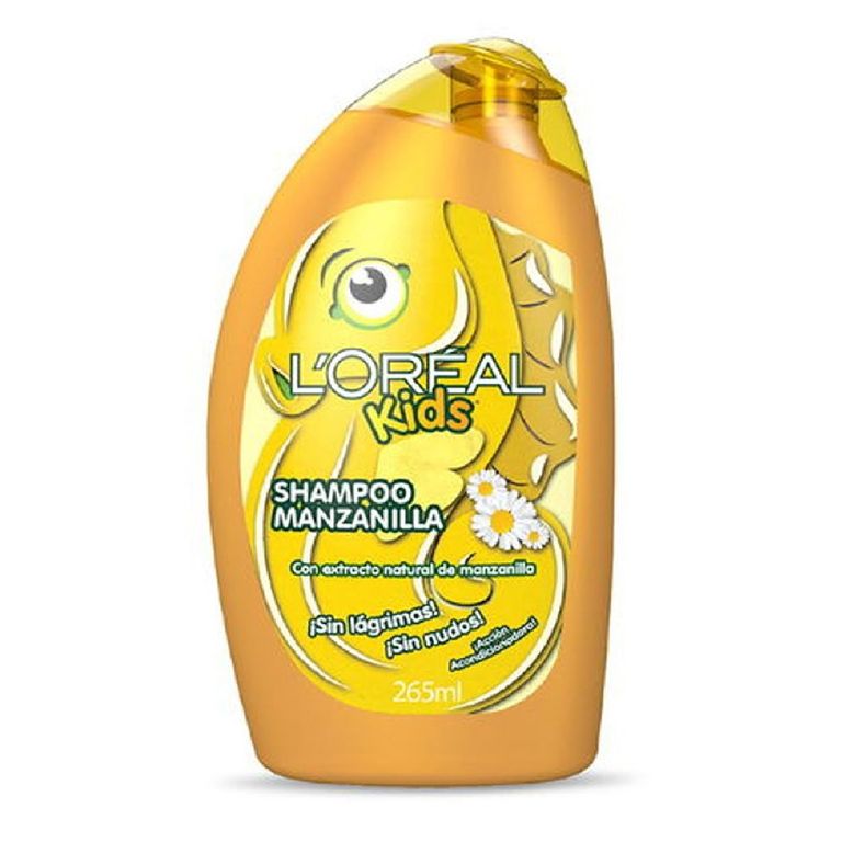 Shampoo Loreal Kids Manzanilla Botella 265 mL