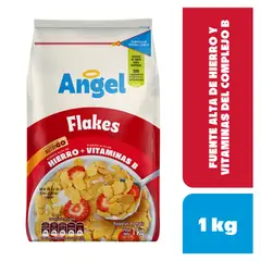 ANGEL - Cereal Flakes Hojuelas Maíz Bolsa 1 Kg