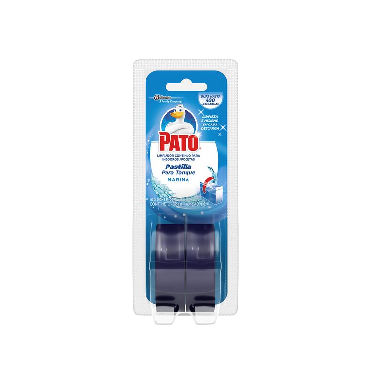 Pastilla para Tanque Pato Azul Empaque 2 Und