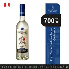 TACAMA - Pisco Quebranta Demonio De Los Andes 700 mL
