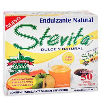 Endulzante Natural Stevita Caja 50 Sobres