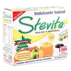 STEVITA - Endulzante Natural Caja x 100 Sobres