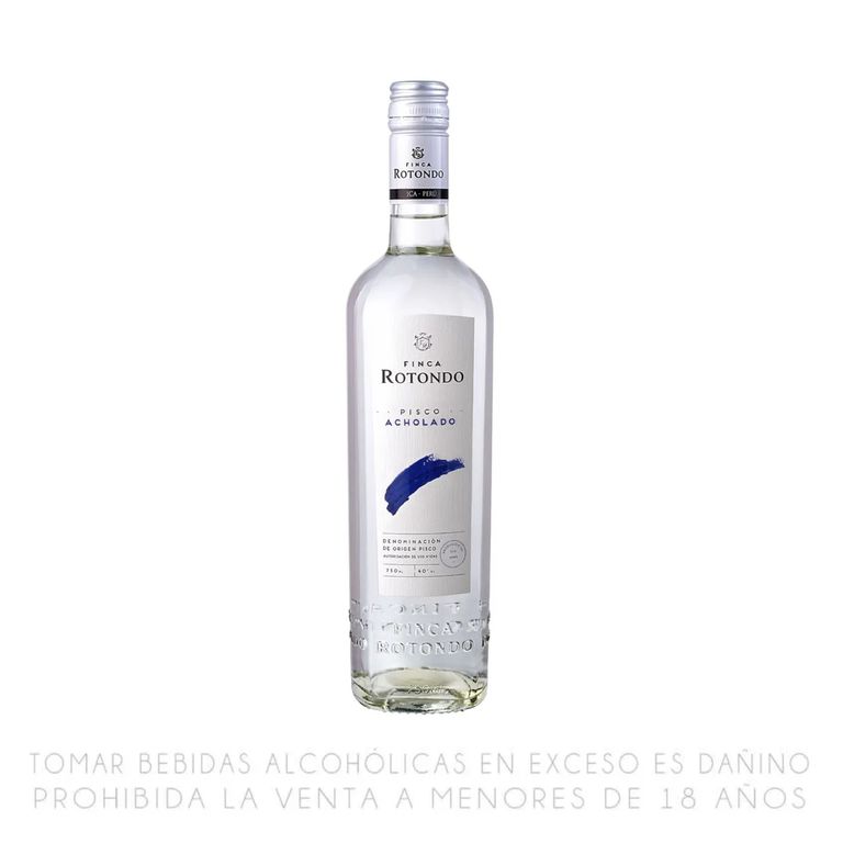Pisco Finca Rotondo Acholado Botella 750 mL