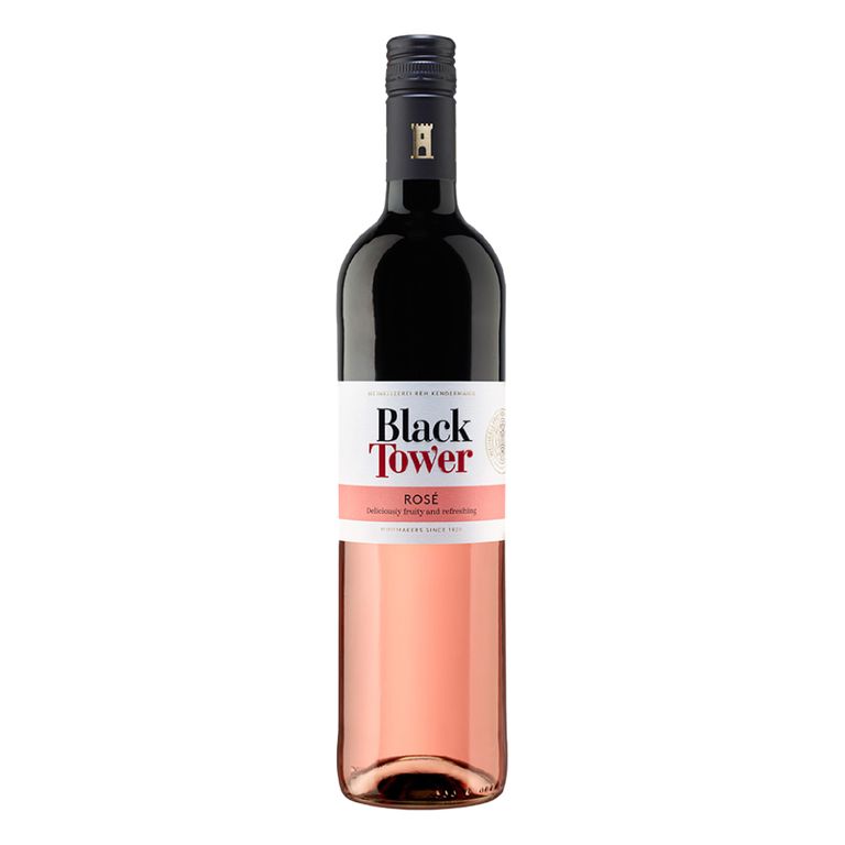 Vino Rosé Black Tower Botella 750 mL