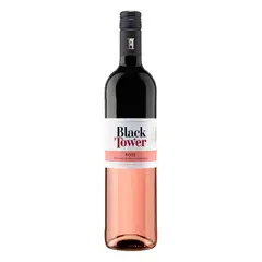 BLACK TOWER - Vino Rosé Black Tower Botella 750 mL