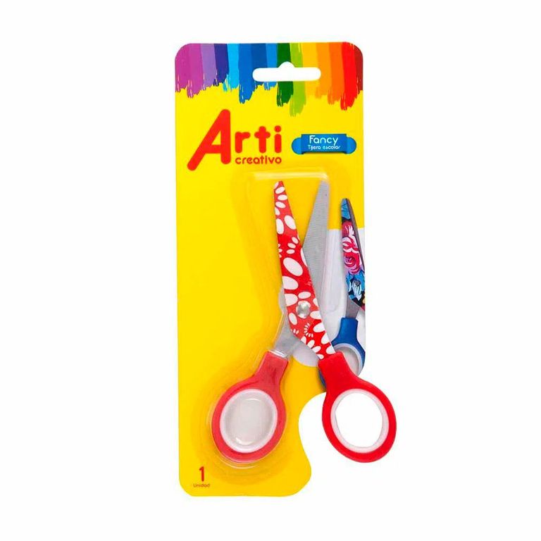 Tijera Arti Creativo 5" Escolar Fancy