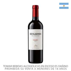 NIETO SENETINER - Vino Benjamin Nieto Senetiner Malbec Botella 750 mL