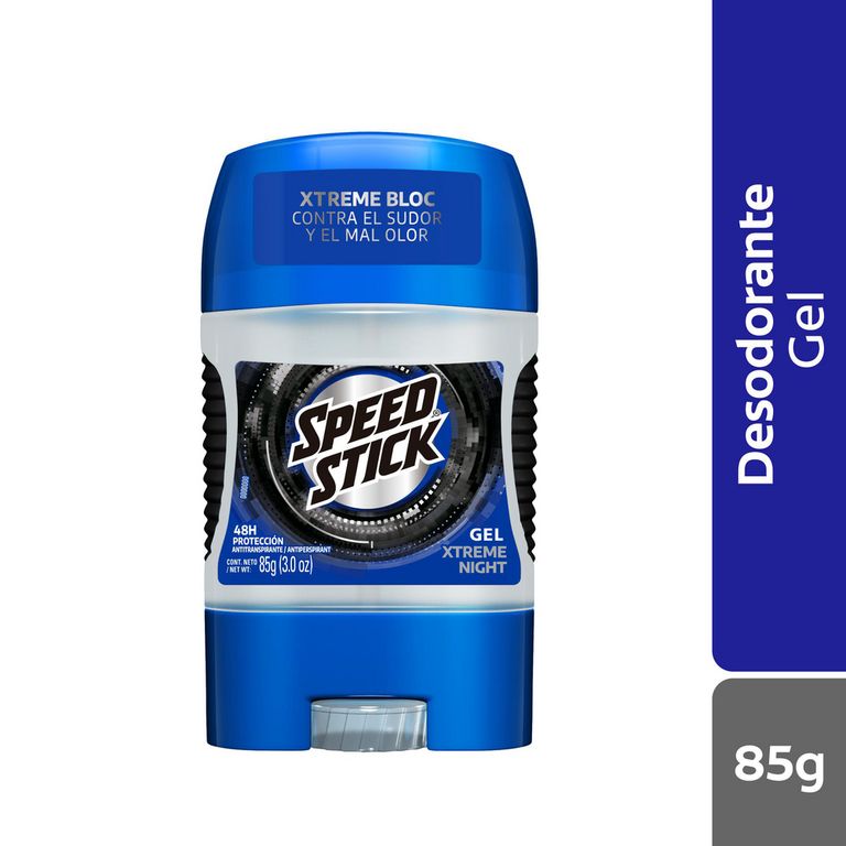 Desodorante Hombre Speed Stick Xtreme Night Gel Envase 85 g