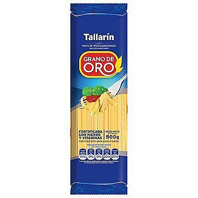 Fideo Tallarín Grano de Oro Bolsa 500 g