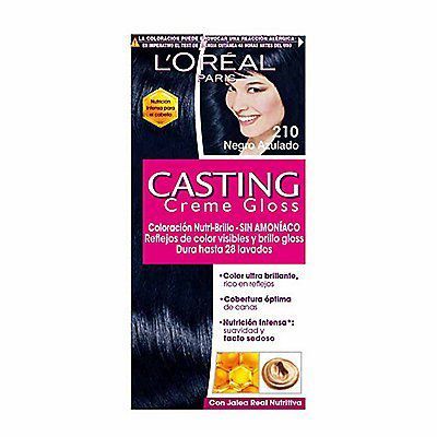Tinte Casting Creme Gloss Tono 210 Negro Azulado