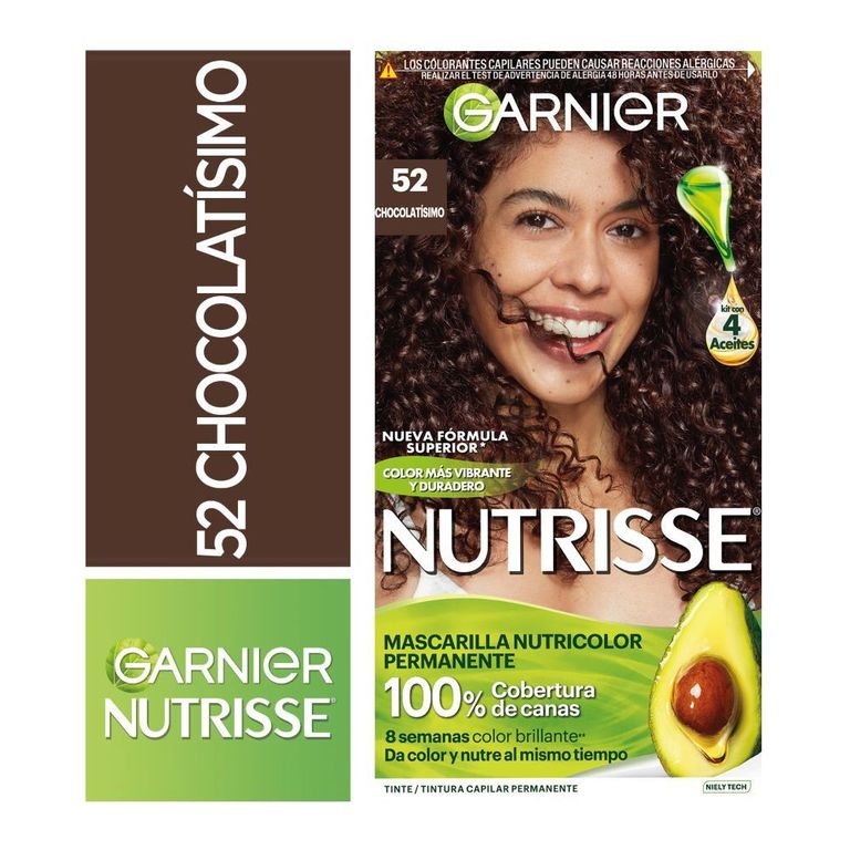 Tinte Nutrisse Tono 52 Chocolatísimo Castaño Claro