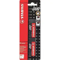 STABILO - Borrador Stabilo Grande Negro Empaque 2 Und