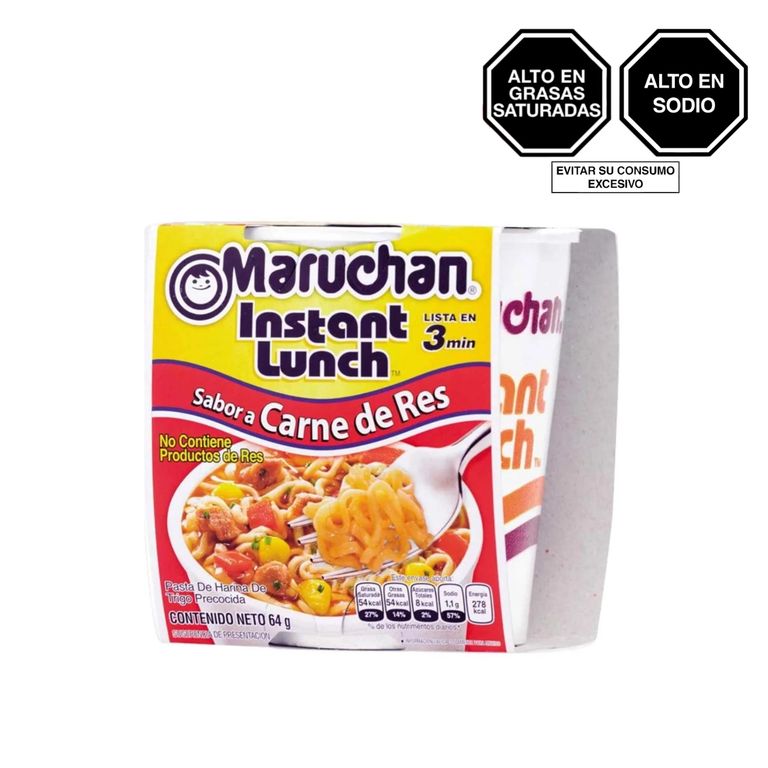 Sopa Instantánea Maruchan Res Envase 64 g