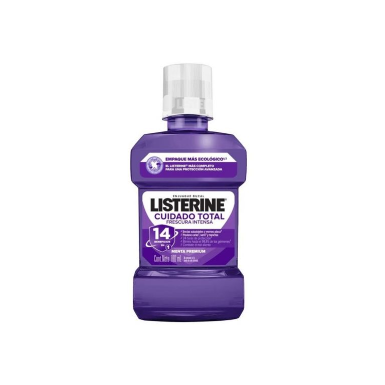 Enjuague Bucal Listerine Total Care Botella 180 mL