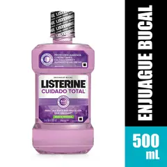 LISTERINE - Enjuage Bucal Cuidado Total Envase 500 mL