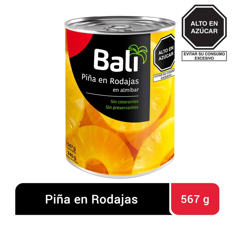 Piña en Rodajas Bali Lata 567 g