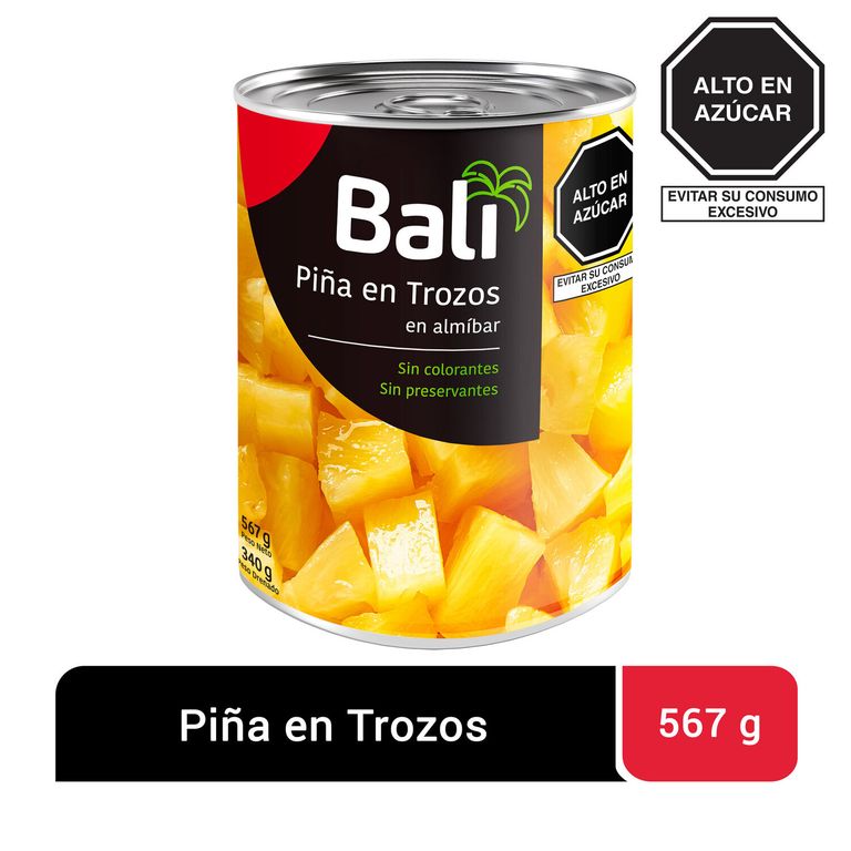 Piña en Trozos Bali Lata 567 g