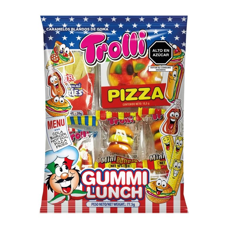 Gomitas Trolli Lunch Bag Empaque 77 g