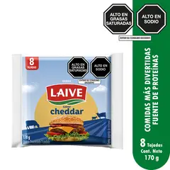 LAIVE - Queso Fundido Laive en Tajadas Empaque 8 Und