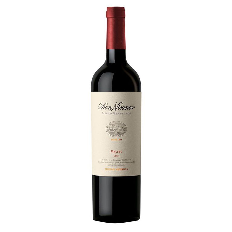 Vino Tinto Nieto Senetiner Don Nicanor Malbec Botella 750 mL