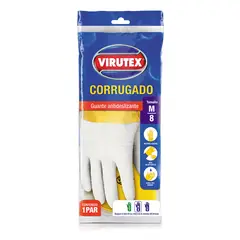 VIRUTEX - Guantes Corrugado Clásica Talla M