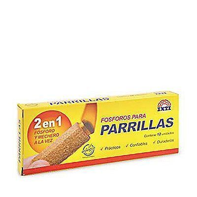 Fósforos Inti Parrilla Caja 10 Und
