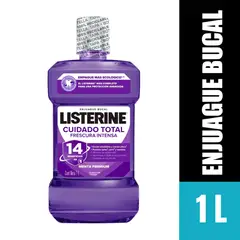 LISTERINE - Enjuague Bucal Listerine Cuidado Total Botella 1 L