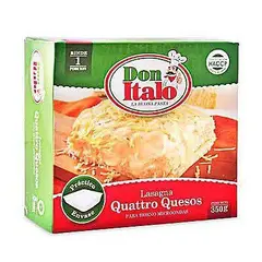 DON ITALO - LASAGNA 4 QUESOS 350GR