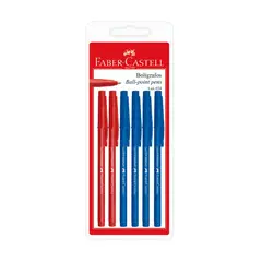 FABER CASTELL - Bolígrafo 034 6Un A4 R2