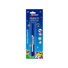 ARTESCO - Plumón Artesco Grueso Aquamax 47 Color Azul