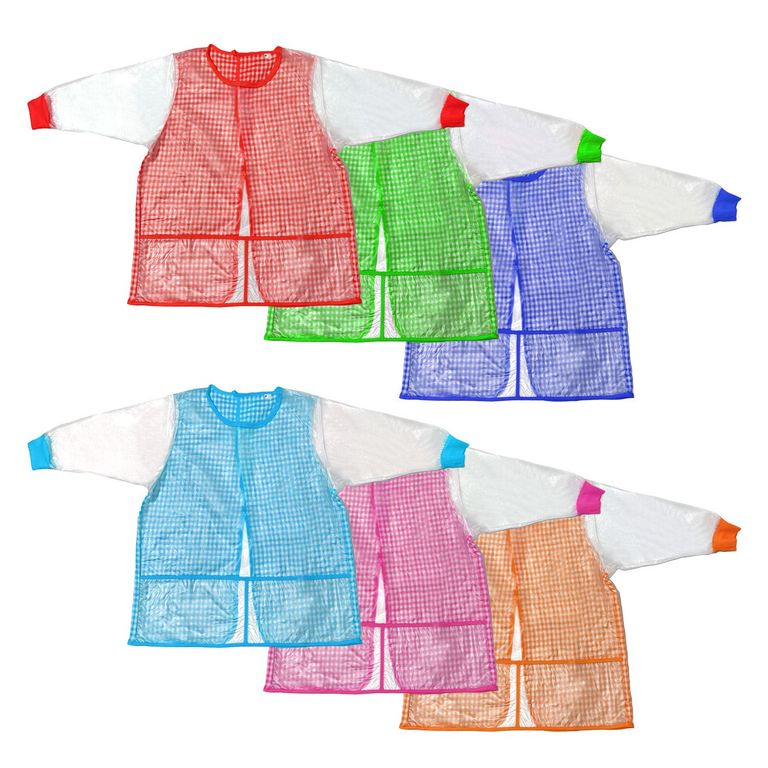 Mandil Carpaccio Escolar 6 Y 7 Años