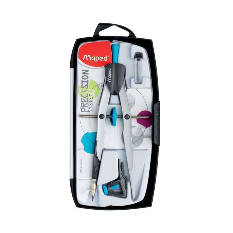 Compás Maped Precision System Estuche Con Portamina