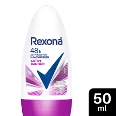 REXONA - Desodorante Roll On Mujer Active Envase 50 mL