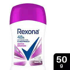 REXONA - Desodorante Rexona Barra Mujer Active Emotion Envase 50 g