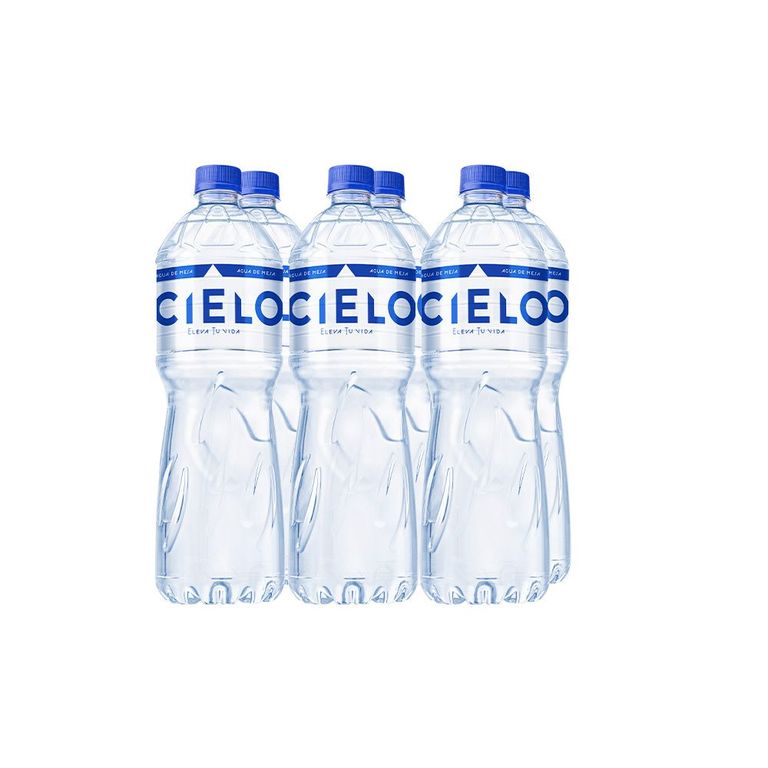 Agua Cielo Sin Gas Sixpack Botella 2.5 L