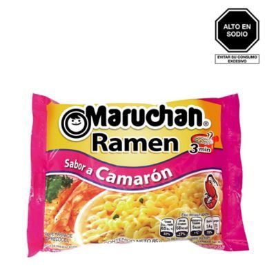 Ramen Maruchan Camarón Empaque 85 g
