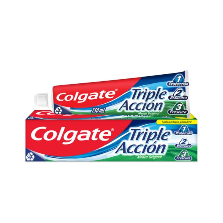 Pasta Dental Colgate Triple Acción Caja 150 mL
