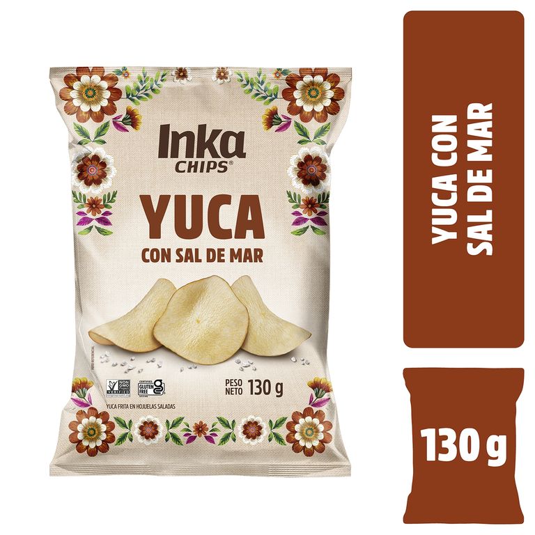 Veggie Chips Yuca Inka Chips Bolsa 130 g