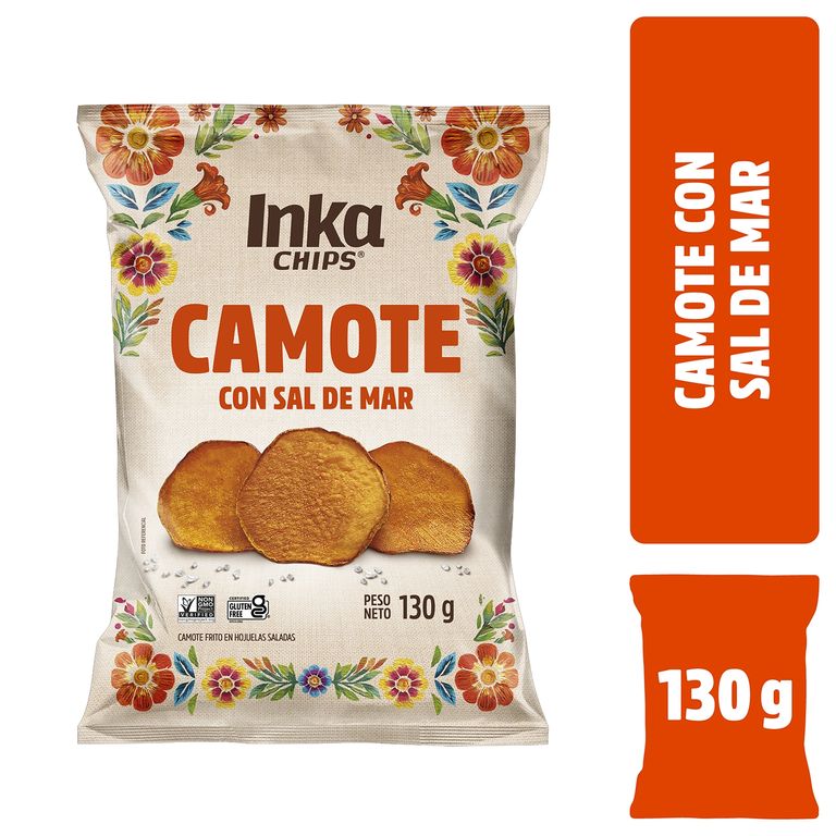 Veggie Chips Camote Inka Chips Bolsa 130 g