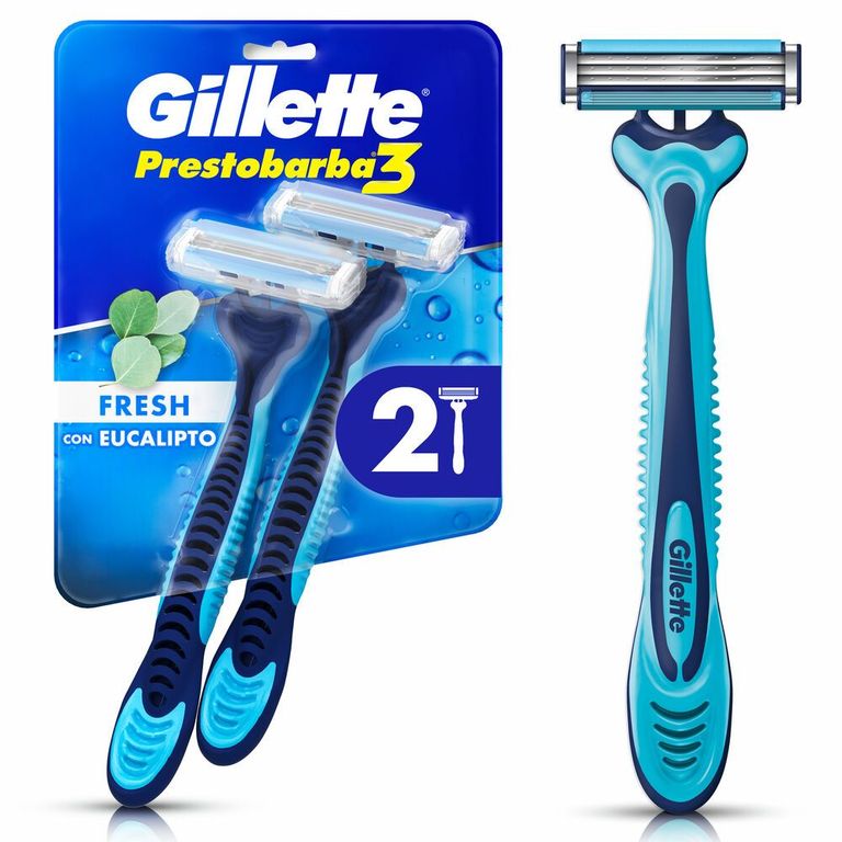 Máquina de Afeitar Gillette Prestobarba3 Ice Empaque 2 Und