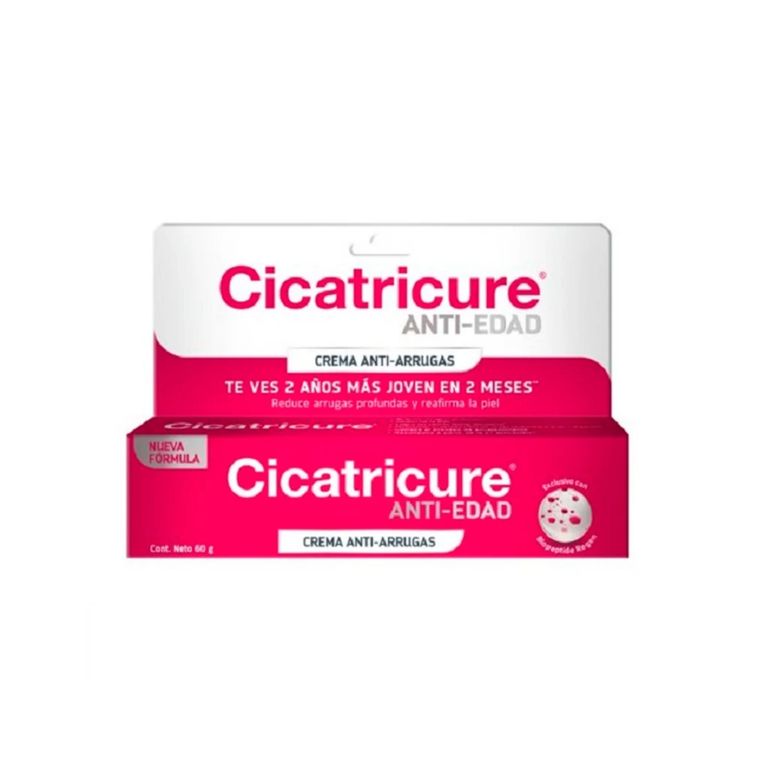 Crema Cicatricure Anti Edad Caja 60 g