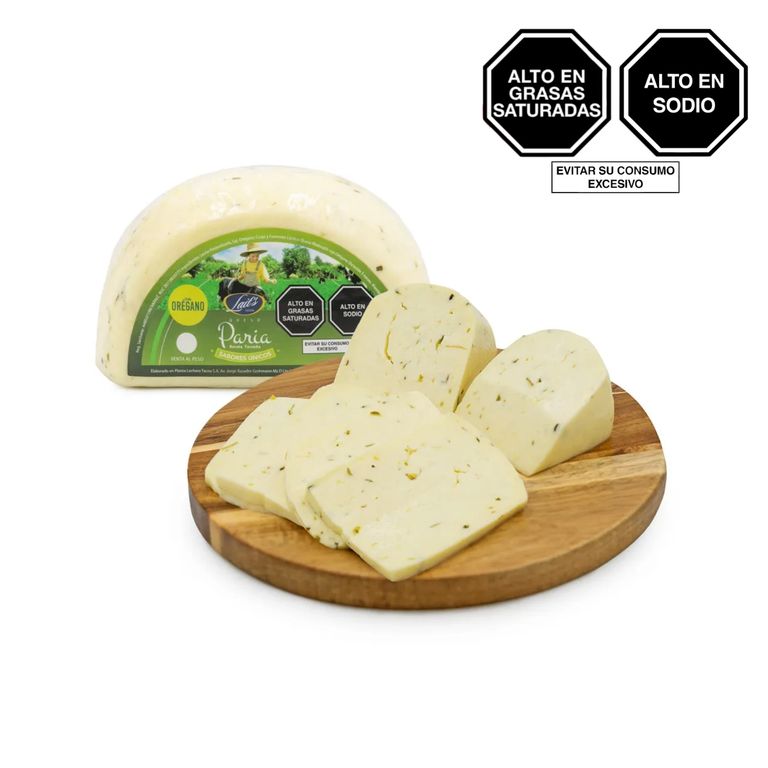 Queso Paria con Orégano Laits x Kg
