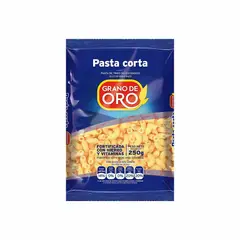 GRANO DE ORO - Fideo Codito Rayado 250 g