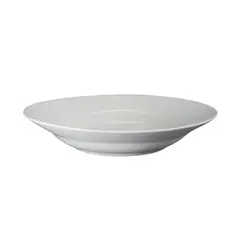 CASA JOVEN - Plato Hondo Redondo Blanco 8 cm