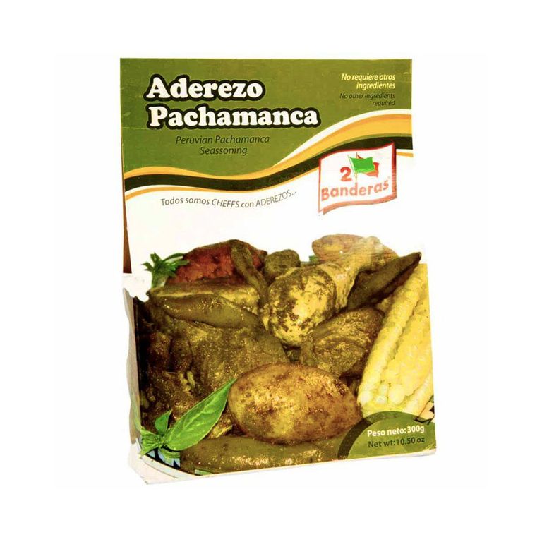 Aderezo para Pachamanca 2 Banderas Doypack 300 g