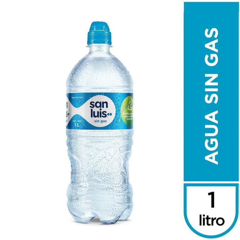 Agua San Luis Sin Gas Botella 1 L