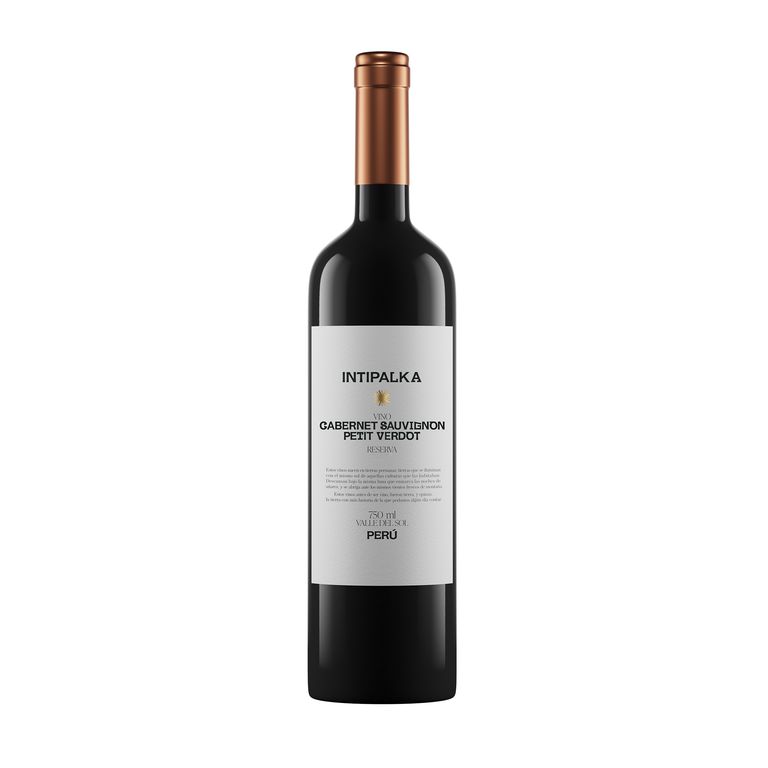Vino Tinto Intipalka Cabernet Sauvignon Petit Verdot Reserva Botella 750 mL